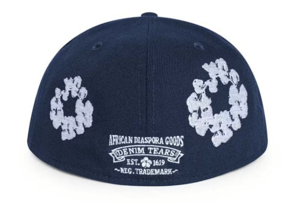Denim Tears New Era Cotton Wreath 59/50 Cap - Image 6
